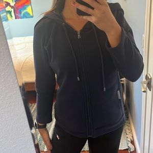 UGG dark blue fleece lined jacket